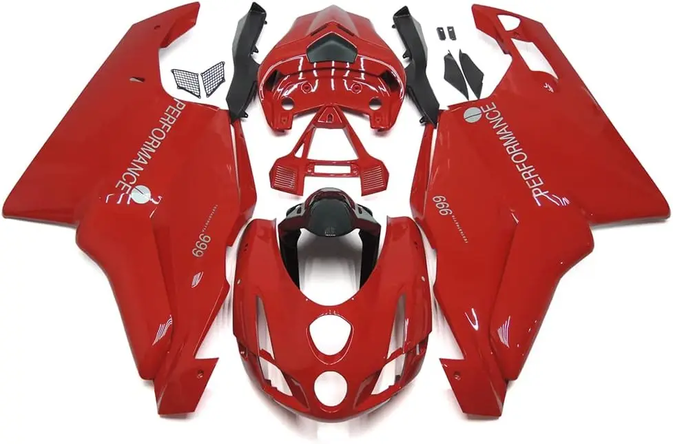 Комплект обтекателя для литьевой формы, подходит для Ducati 999/749 Monoposto 2003 2004 03 04 999s 749s, комплекты кузова из АБС-пластика для мотоциклов, кузов