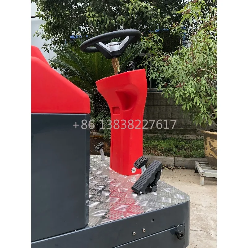 Sweep/Suction Two-in-One Road Cleaning Machine Sweeper Vacuum, Road Sweeper Machine for Society, Eco-Friendly Low Noise