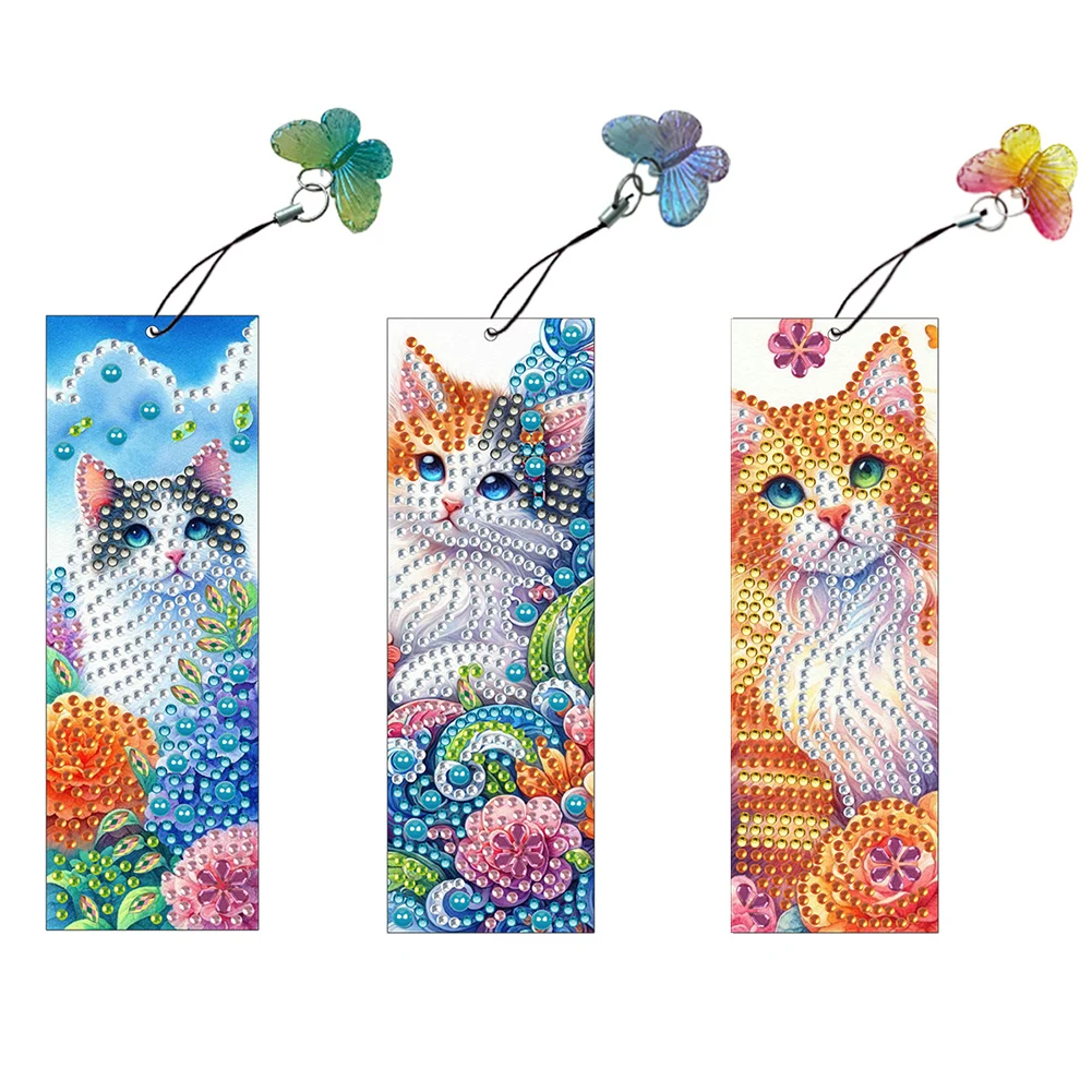 3 قطعة شكل خاص الطاووس الماس اللوحة الفنية المرجعية مع قلادة للكتب #2