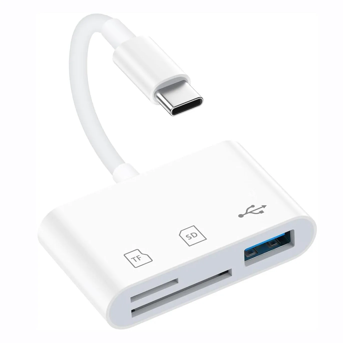Type C Adapter TF CF SD Memory Card Reader OTG Writer Compact Flash USB-C for IPad Pro Huawei Macbook Samsung Xiaomi Cardreader