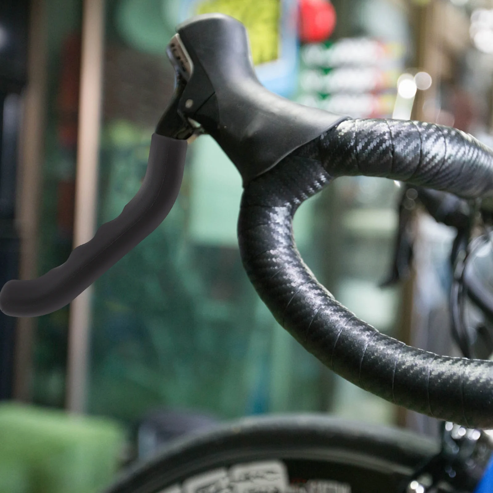 2Pcs Brake Handle Cover Silicone Protector Antiscratch Cycling Accessory Brake Handle Cover Cycle Accessory Cycle Supply