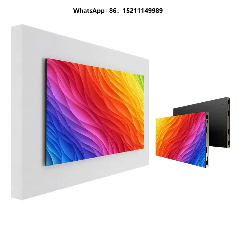 GOB P2 P2.5 Indoor Ultrathin Video Wall Advertising Panel SMD Full Color LED Screen Display
