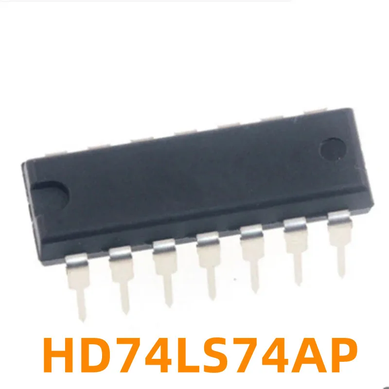 

1 шт., оригинальный триггер HD74LS74AP 74LS74 Dual D, встроенный DIP14