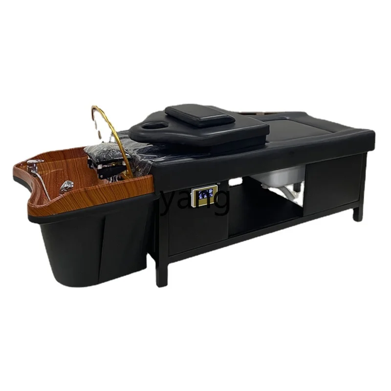 Yjq, Foot Massage Head Therapy Shampoo Chair Hair Care Center Fumigation Water Circulation Flushing Bed Barber Shop Massage