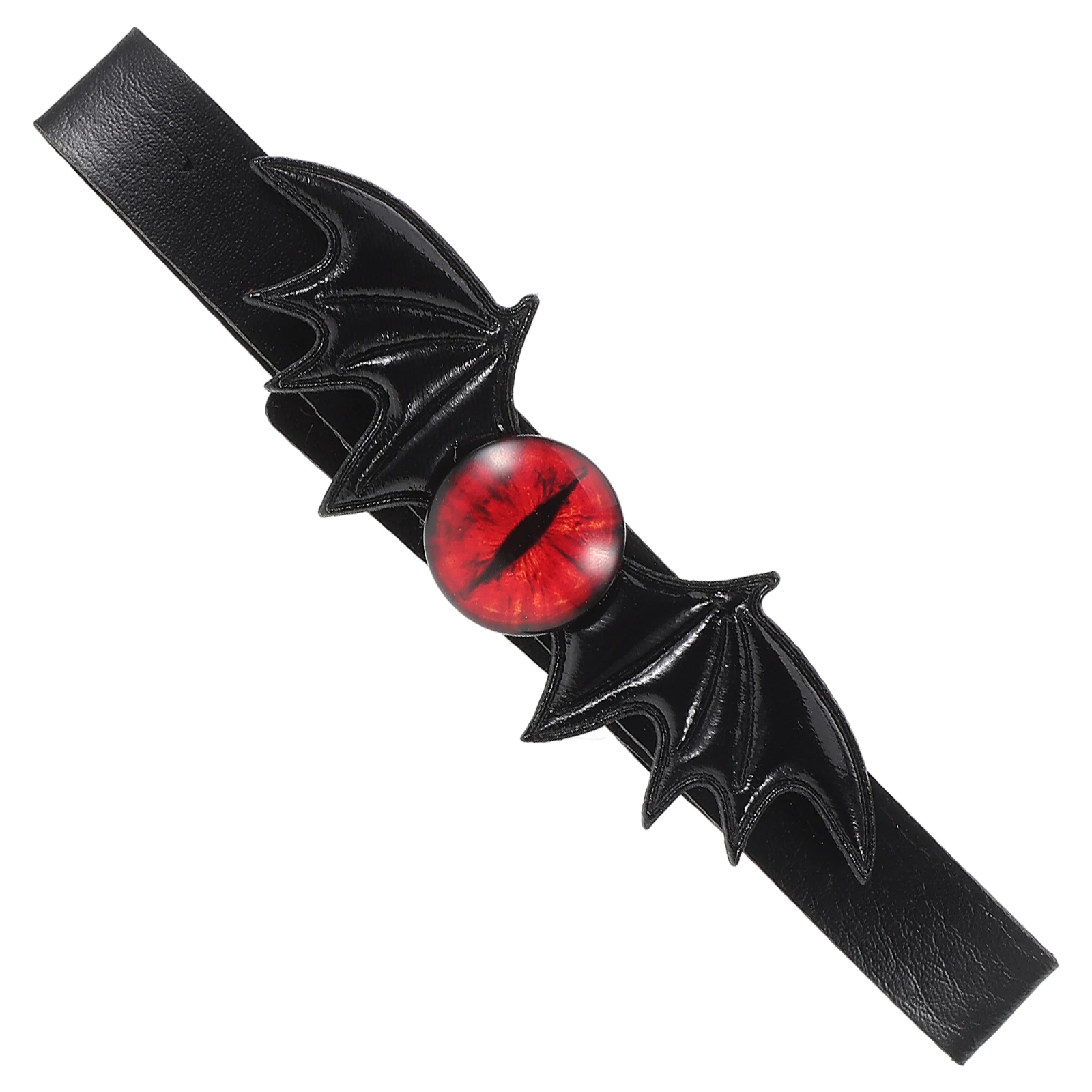 

Bat Neck Ring Black Chokers for Cosplay Chocker Necklace Women Pu Necklaces Girls