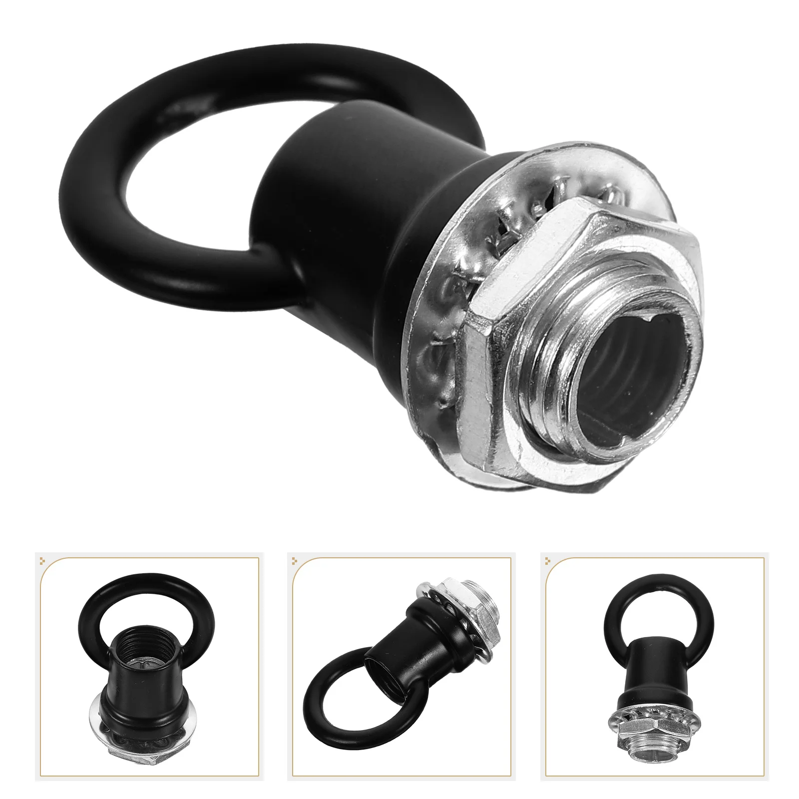 6 Pcs Lighting Accessories Lamp Parts for Making Lamps Hanging Loop Chandelier Fixture Eye Bolts