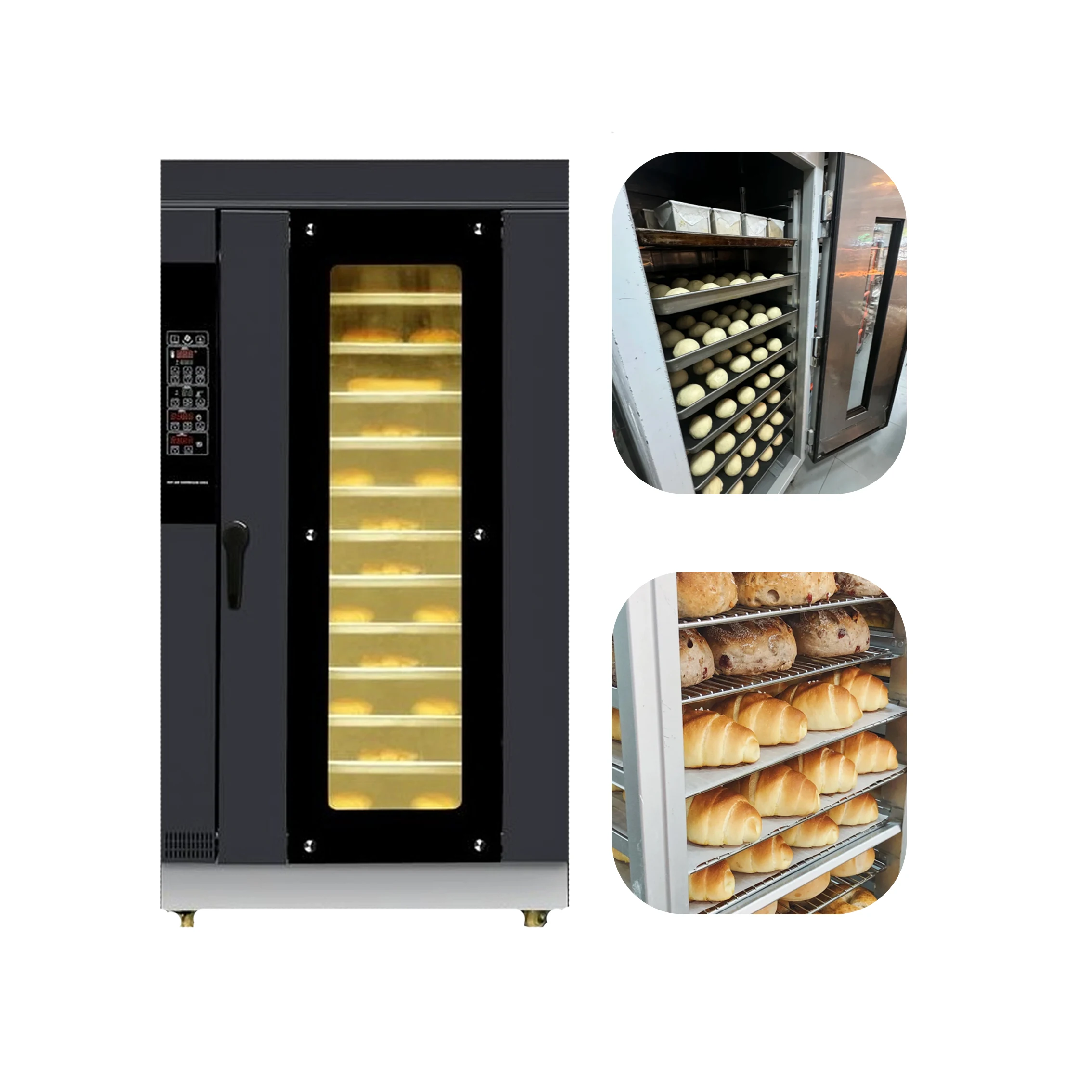 vx-Stainless Steel Commercial Electric High Efficiency Convection Oven Gas Powered Convection Oven~