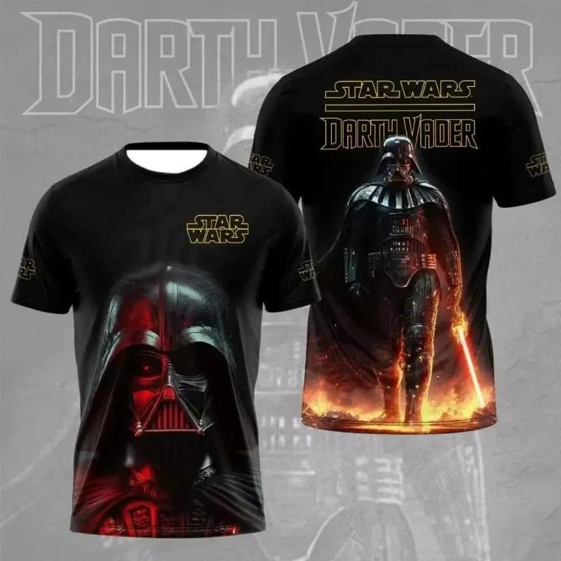 Sci-fi Space Bounty Hunters 3D Full Print T-Shirt Kid Short Sleeve Movie Graphic Tee Streetwear Top for Halloween Carnival Party