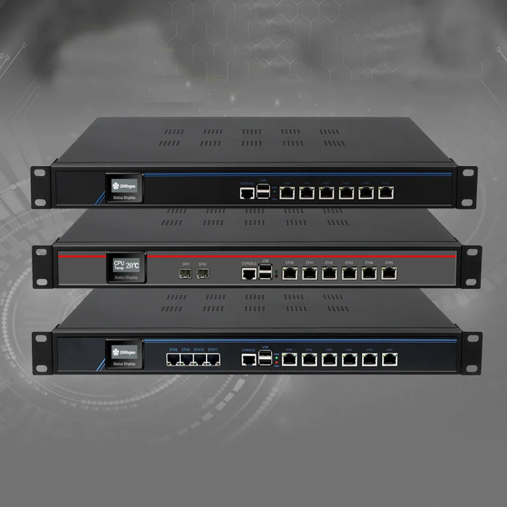 10G soft router i7-4900MQ multi network overlay industrial computer gateway management i226V intelligent flow control x86 server
