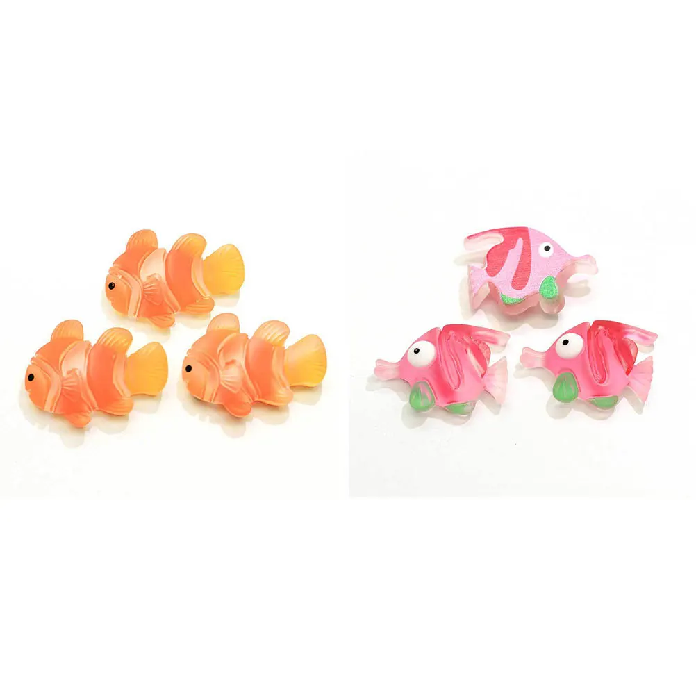 

1Set Simulation Sea Creature Accessories Resin Decoration Durable Eco-Friendly Vivid Desktop Micro Landscape Ornaments DIY