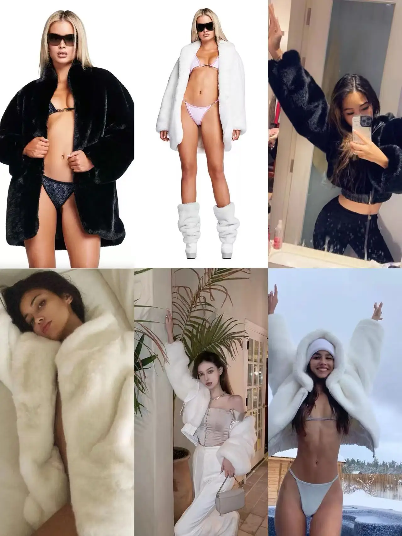 

Cindy Fur Jaet Artificial Eco-friendly Mid-length Coat Winter Warmth Retro Patterned Lamb Skin Ba Fur Long Sve Zipper ...