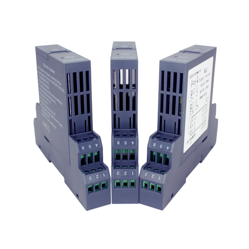 Imagem -04 - Transmissor Isolador Analógico Conversor de Sinal Isolamento tipo Plug-in dc 05v 010v a 20ma 60mv 75mv