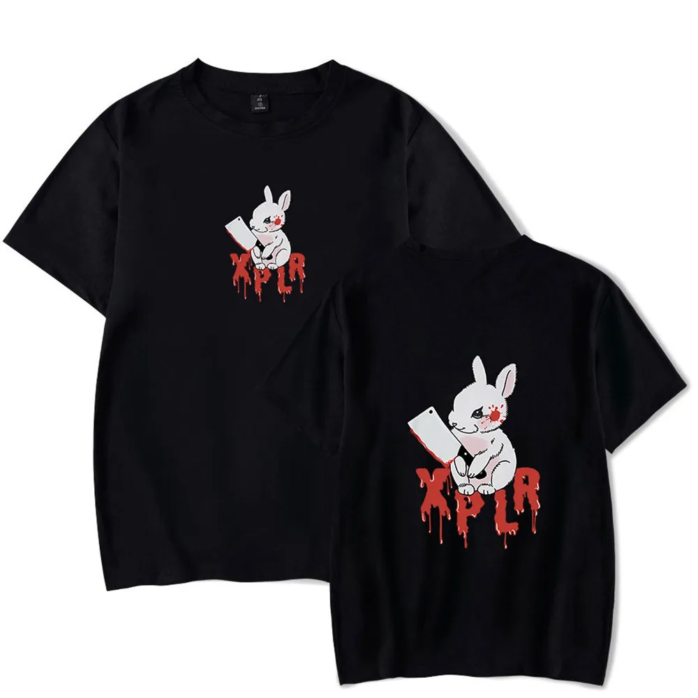 

XPLR Rabbit Sam and Colby T-Shirt Merch Unisex Short Sleeved T Shirt Casual Tee