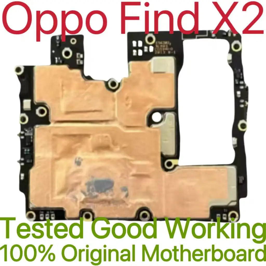 Global Version Original Unlocked Motherboard for Oppo Find X2 Tested Circuit Plate Main Logic Board for Oppo Find X2