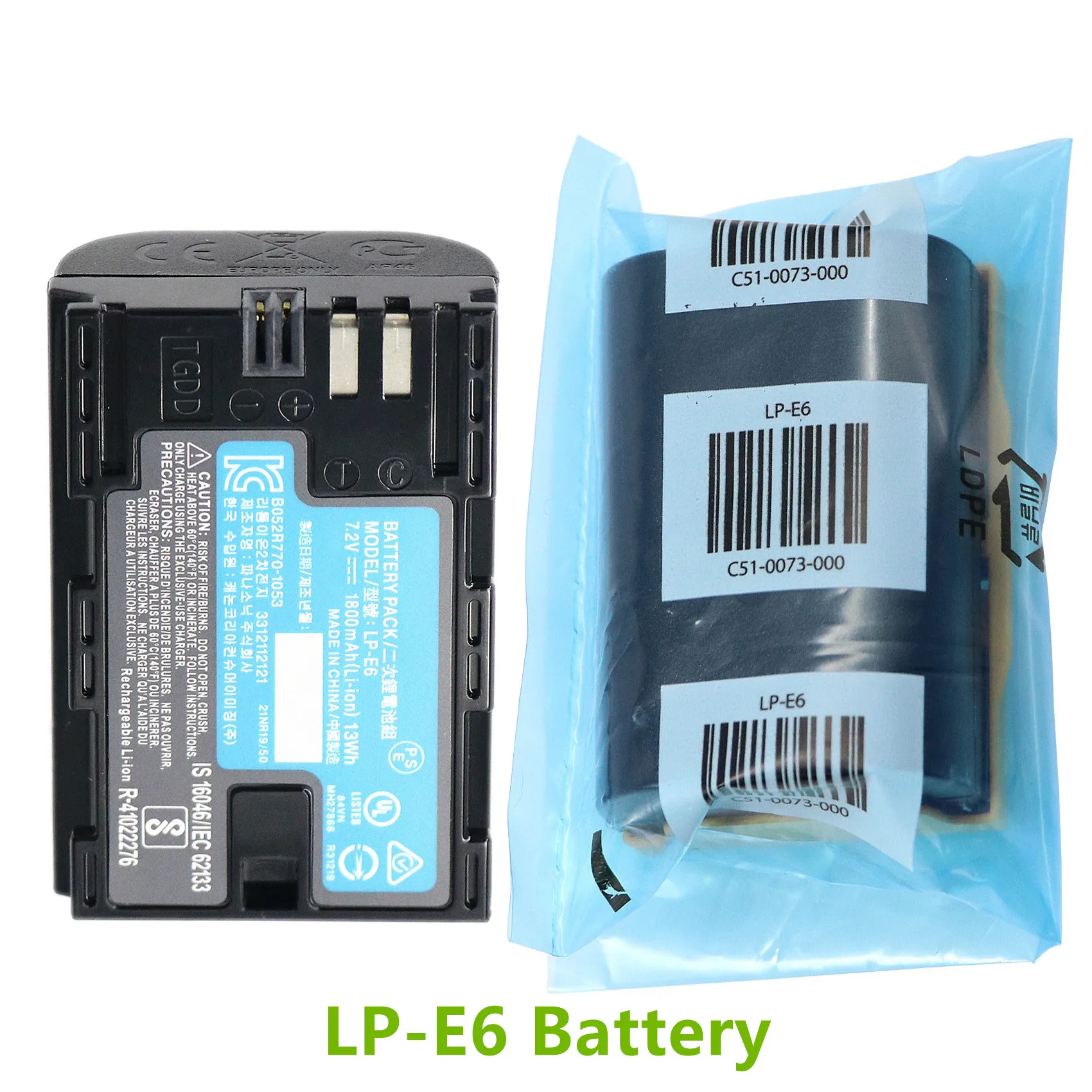 LP-E6 LPE6 Camera Battery For Canon EOS 5D Mark II III Mark2 mark3 5D2 5D3 6D 60D 60Da 7D 70D 80 LC-E6E Charger LP-E6N LP-E6NH