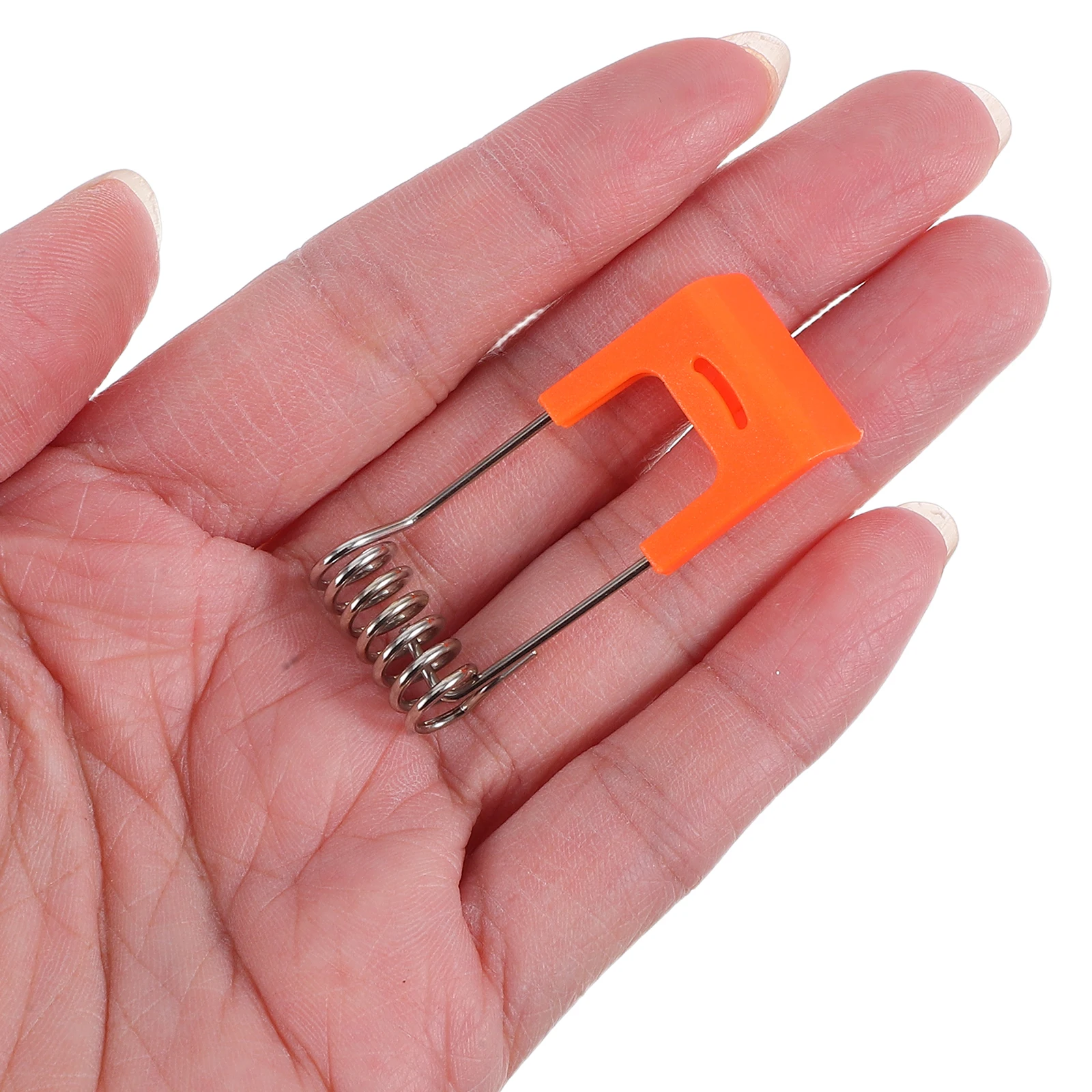 

100pcs Spring Clips for Recessed Lighting Durable Plastic Downlight Circlip Lamp Clasp Clamp Hook Suitable Various Fixtures