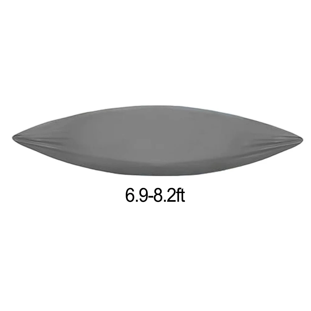 Waterproof Boat Cover for Kayaks and Canoes Made with 420D Oxford Fabric Elastic Hem and Buckle Fastening for All-Weather Use