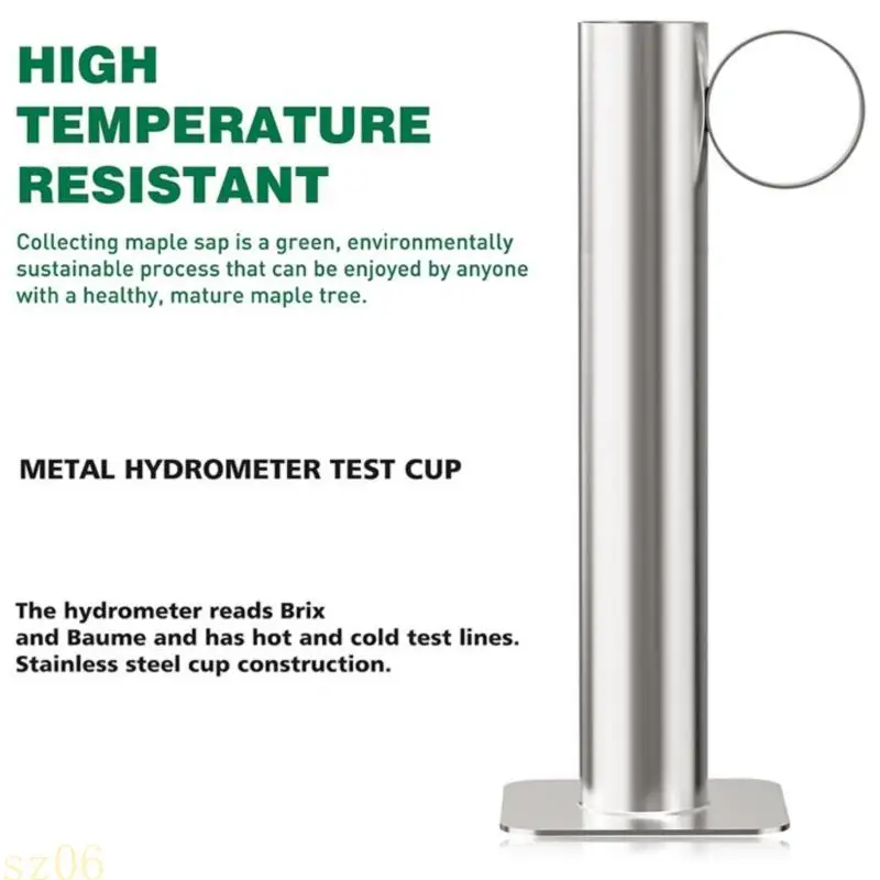 Q2Q4 Complete Liquid Testing Package Contains Hydrometer Measuring Vessel And Cleaner
