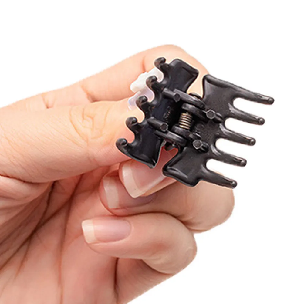 

36Pcs Mini Hair Claw Clips Easy Wear Small Claw Clips Strong Grip Non-Slip Simple Design Styling Tools for Women