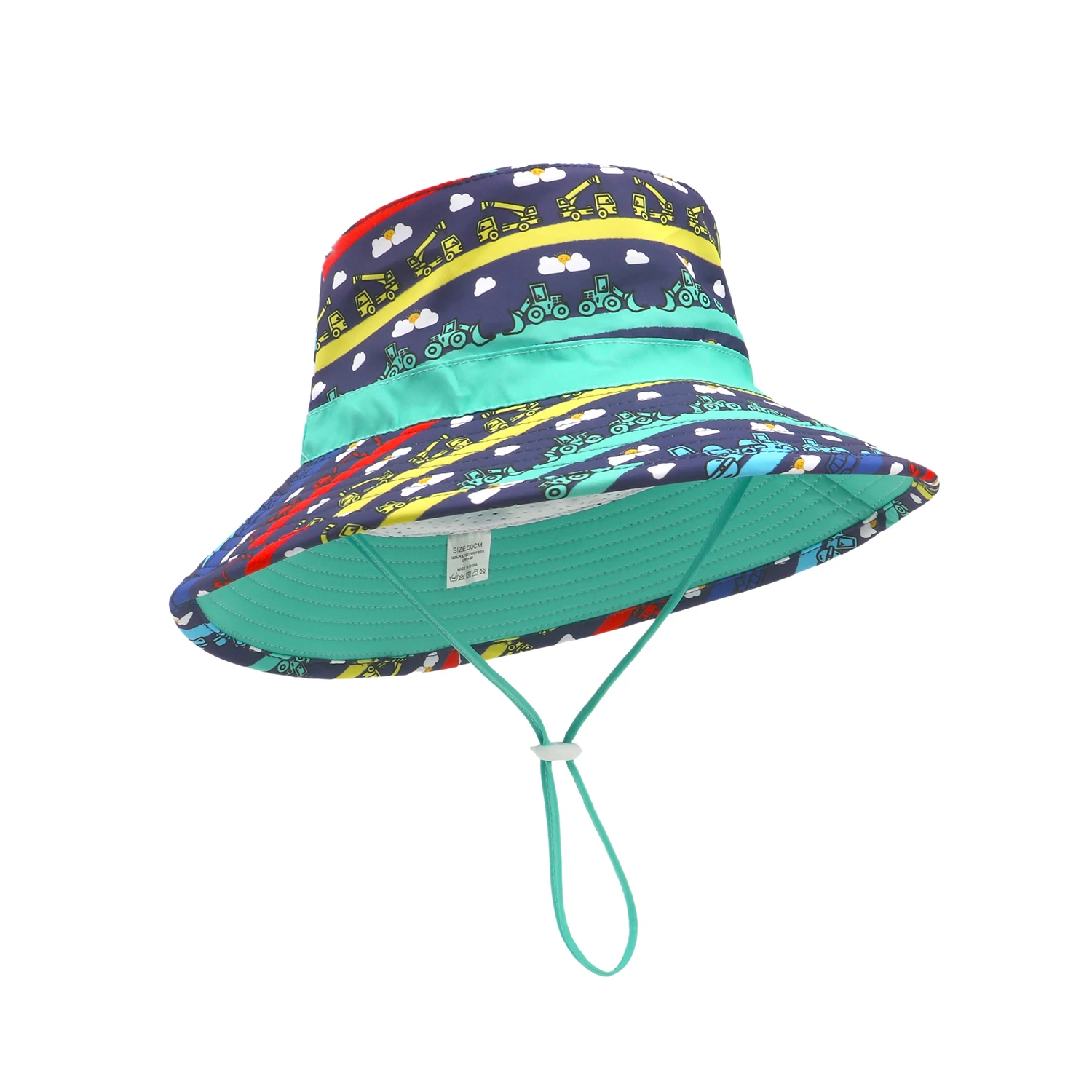 Adjustable Kids Fishing Cap Summer Sun Protection Hat Unisex Outdoor Breathable Mesh Various Colors for Children