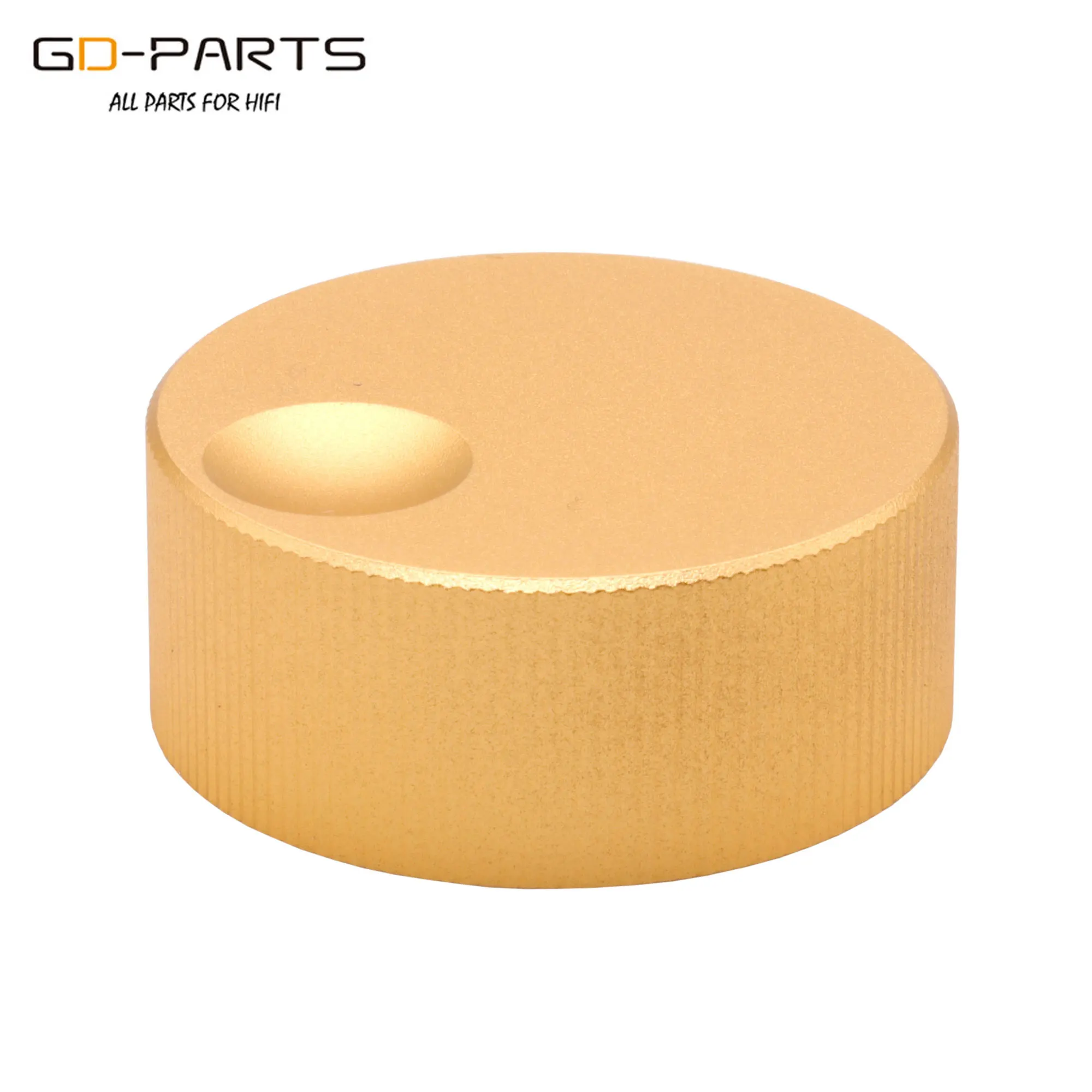 Bearbeitete Solide Voll Aluminium Volumen Knob Knopf für Verstärker CD-Player Plattenspieler Radio DAC Potentiometer 33x13mm Schwarz silber