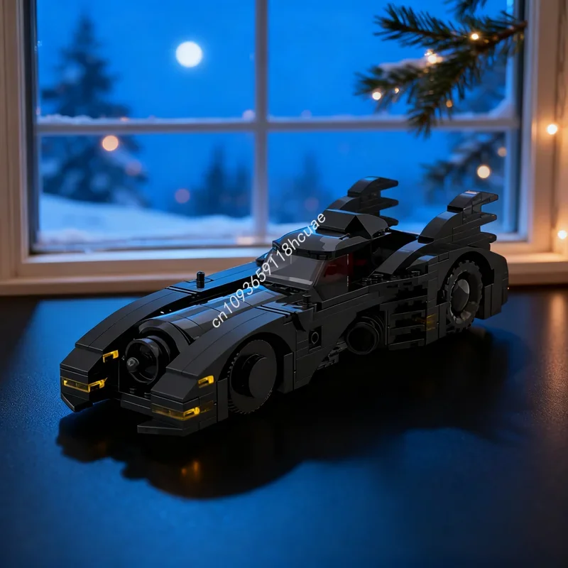 

342 шт. MOC Бэтмобиль Супергерои DCD изготовленная на заказ модель строительные блоки игрушка архитектура DIY креативные рождественские подарки идея кирпич
