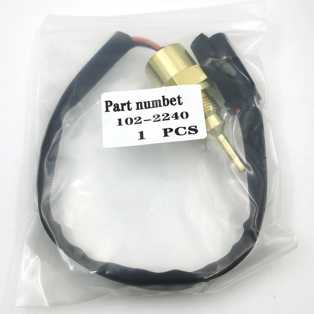 For Caterpillar 320D/323D/345B/3512C/633E II 651E/844 834G OE:102-2240 1022240 Excavators Fuel coolant Water Temperature Sensor