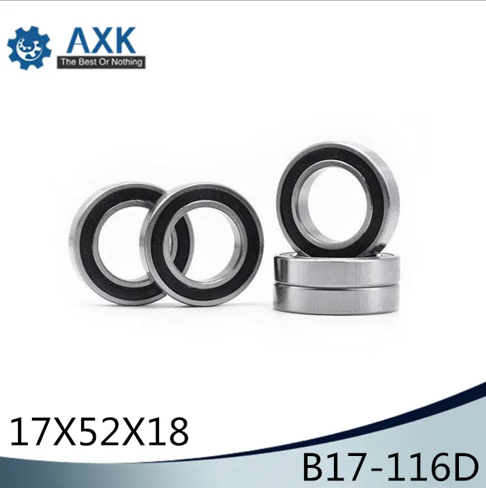 B17-116D Non-standard Ball Bearings 17*52*18 mm ABEC-1 ( 2 Pcs ) Bearing