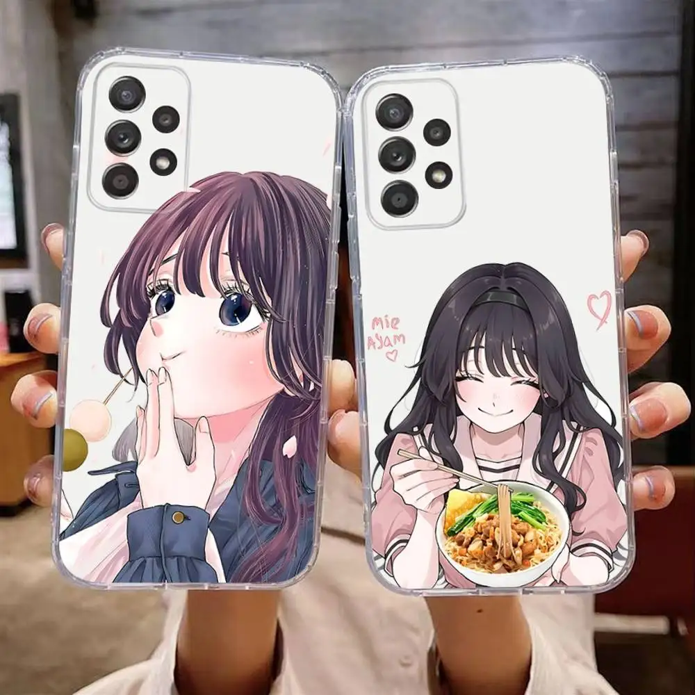 

Kaoru Hana Wa Rin To Saku Phone Case For Samsung Galaxy A,71,70,52,51,40,31,50,50S,30S,21S,12,10,Note20ultra Transparent Cover