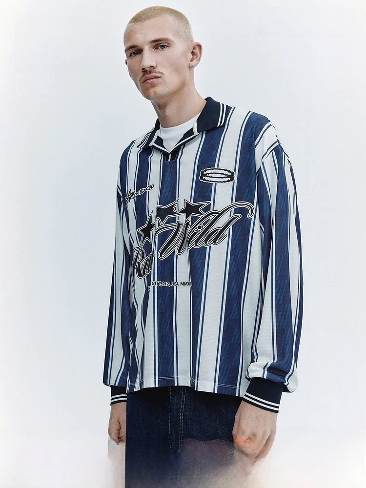 

Мужская футболка H&M: Новинка лета, спортивная, для фитнеса, свободного кроя, для футбола, модная, повседневная, из полиэстера, для ежедневной носки, стандартной толщины