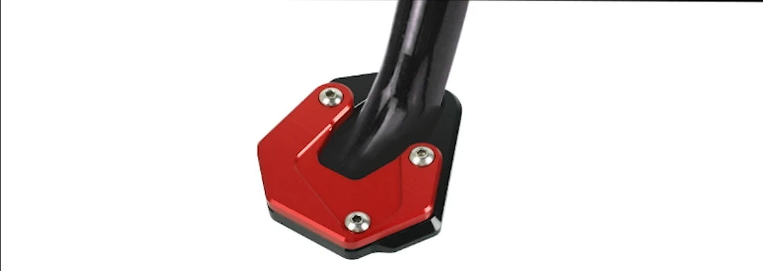 CNC ALUMINIUM Material Kickstand FOR SUZUKI GSX250R GW250 DL250 DR300 TR300 Motorcycle Accessories Foot  Side Stand Enlarger