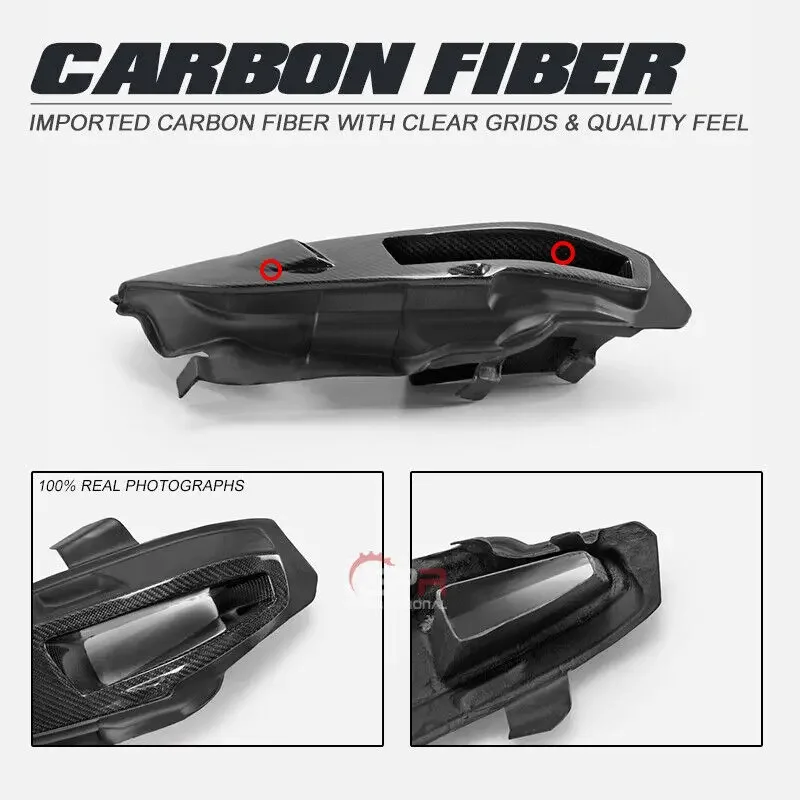 For Honda Civic FC FK7 FK8 LHD Right Side Carbon Front Headlight Intake Duct Left hand drive)---Passenger side