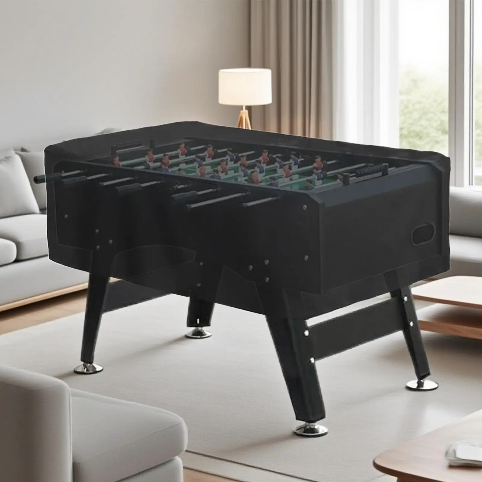 

Чехол для футбольного стола, водонепроницаемый защитный чехол для футбольного стола, пылезащитный чехол для воздушного хоккейного стола для дома, сада, пикника, патио, кемпинга