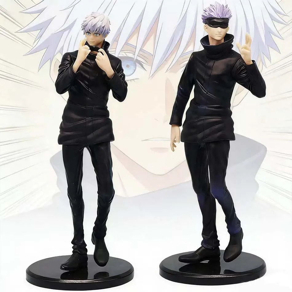 

21cm Jujutsu Kaisen Anime Figure Gojo Satoru Action Figure PVC Statue Collection Model Toys Gifts