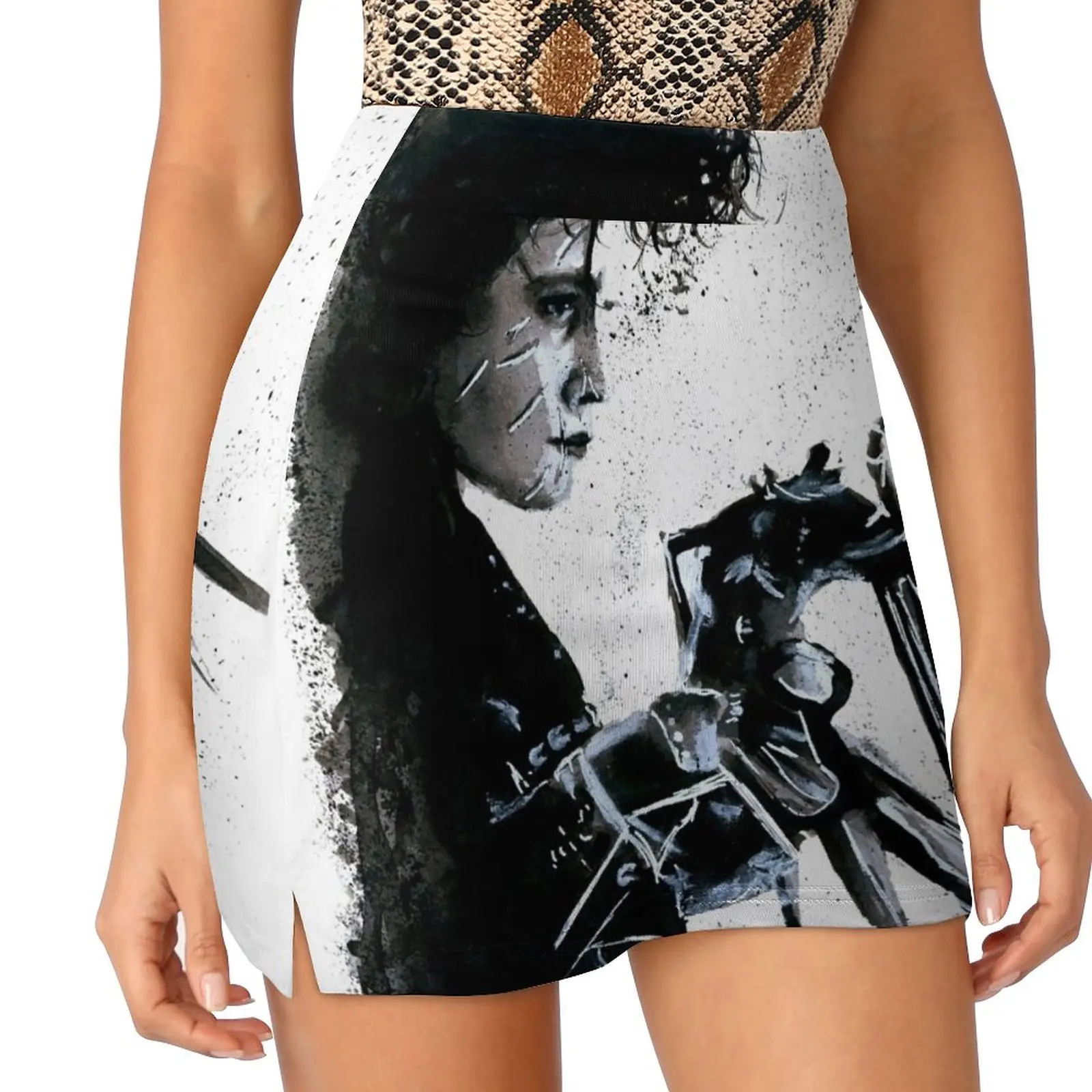 

Scissorhands Splatter Light Proof Trouser Skirt skirts for women 2023 clothes for women