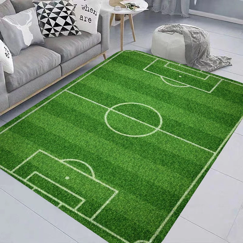 F-축구 필드 계획 목욕 매트 북유럽 스타일 홈 도어  - Home Bathroom Plan 리뷰 및 가격