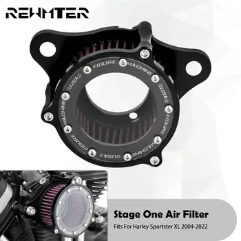 Motorcycle CNC Air Filter Cleaner Intake Filters System Kit For Harley Sportster XL 883 1200 72 48 Iron Seventy-Two 2004-2023