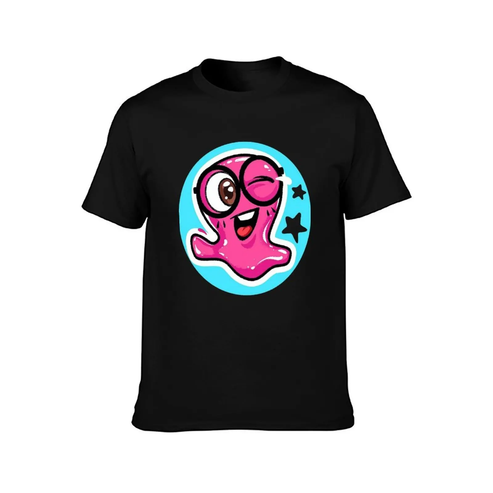 slick slime sam funny T-Shirt Graphic Print Short Sleeve T-Shirt
