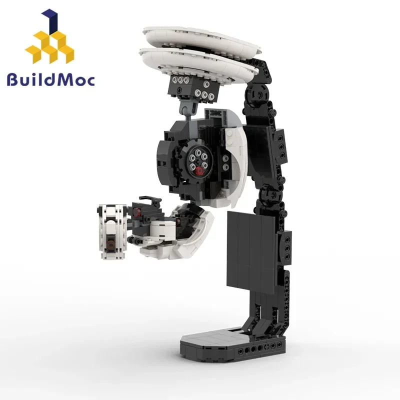 

BuildMoc Apertured Science Portal 2 GLaDOS Building Blocks Set Game Atlas and P-Body Robot Bricks Toy For Children Birthday Gift