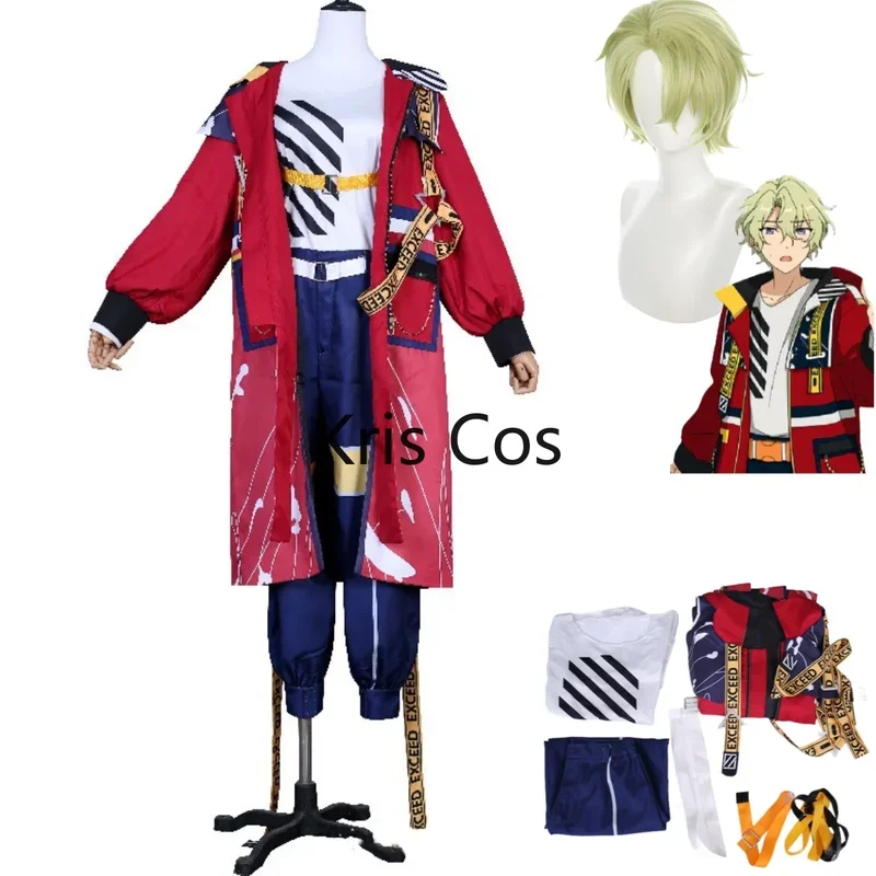 FC6Anime Game Ensemble Es2 Stars Tomoe Hiyori Costume Cosplay Es Music 6 Anniversario Esce la parrucca uniforme della squadra Uomo Donna Parte @ FC8!