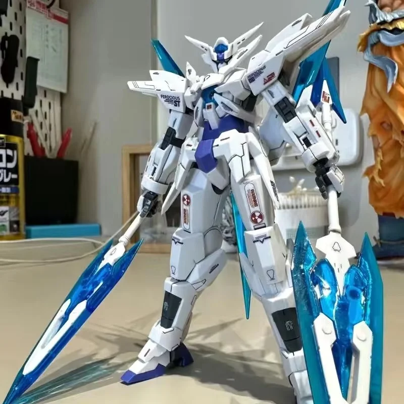 임시 Gn-Drive Hg 1/144 전쟁의 창조자 빙하 조립 모델 액션 피규어 어린이 장난감 수집품 장식 선물