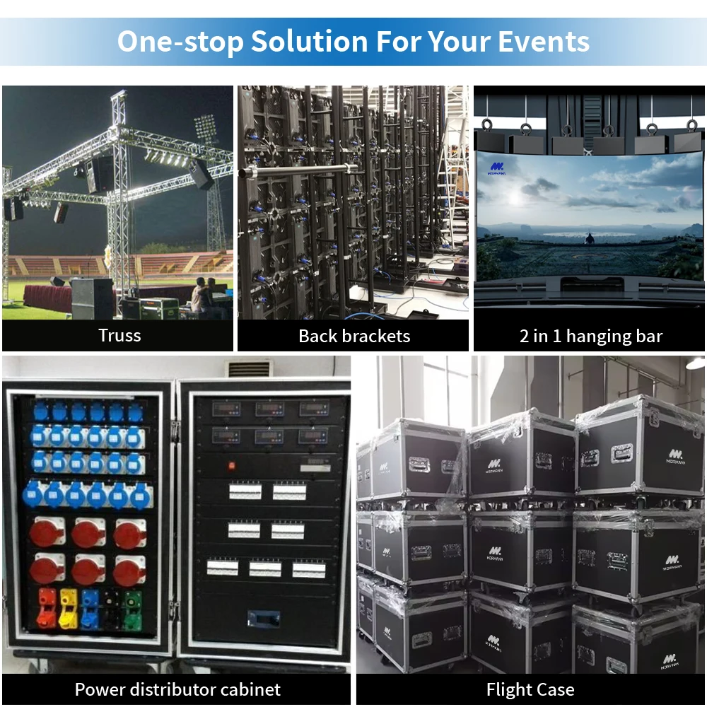 Big Rental Movie Led Outdoor 4K Screen Complete System for Church Concert Event Modular Panel Ready Cinema Display