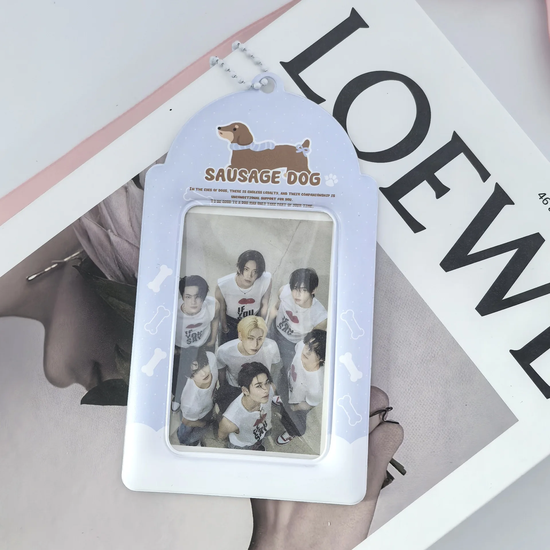 Kpop Photocard 3 นิ้ว Idol อัลบั้มรูปการ์ด ID Trading Card สําหรับนักเรียน Kpop พัดลม