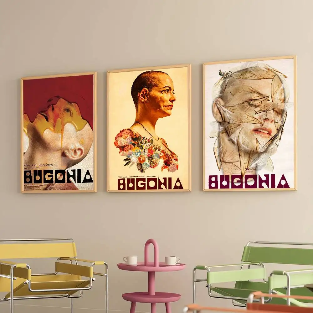 ملصق فيلم Bugonia يطبع ذاتي اللصق للمنزل مناسب لتزيين غرفة المعيشة