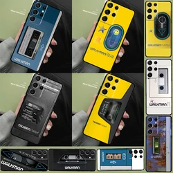 Walkman Case For Samsung Galaxy S23 S21 FE S20 S22 Ultra S8 S9 S10 Note 10 Plus Note 20 Ultra Cover