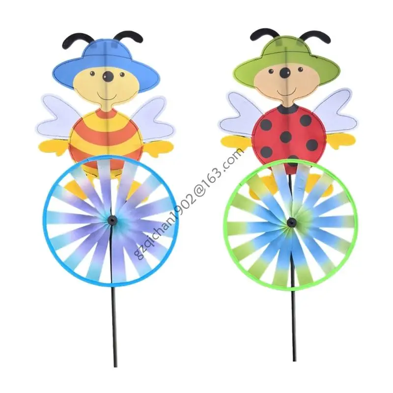 

X7ab Scarecrow Windmill Outdoor Indoor Decorary для устойчивого к садовому ветру дизайну легкая почтовая инсталляция семейный