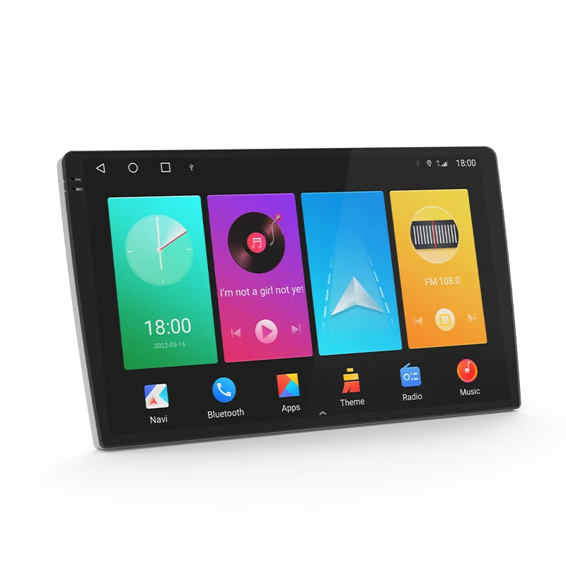 HD Vision Android Car Stereo WIFI Tela de vídeo de 10,36 polegadas 4G 2K GPS Navegação Rádio para carro Reprodutor de DVD