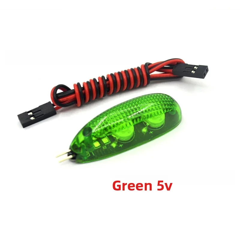 RC Led Light 5V 12V Intelligent LED Night Flight Navigation Searching Light Red Green Blue White for Fixed Wing Quadcopter Lamps