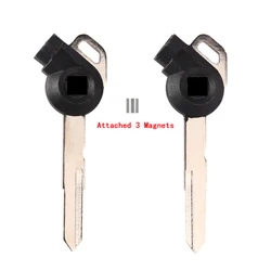 Motorcycle Blank Key Uncut Magnetic Keys For YAMAHA NMAX155 Jinzhan 125 Aurora Third Generation Lh125T-C Nmax N-max 125 GPD150