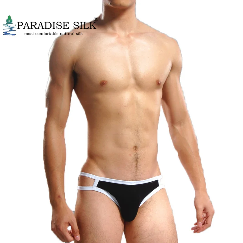 

Special Offer Men String Bikini Brief 3 Pair Sexy Bamboo Underwear Size M L XL